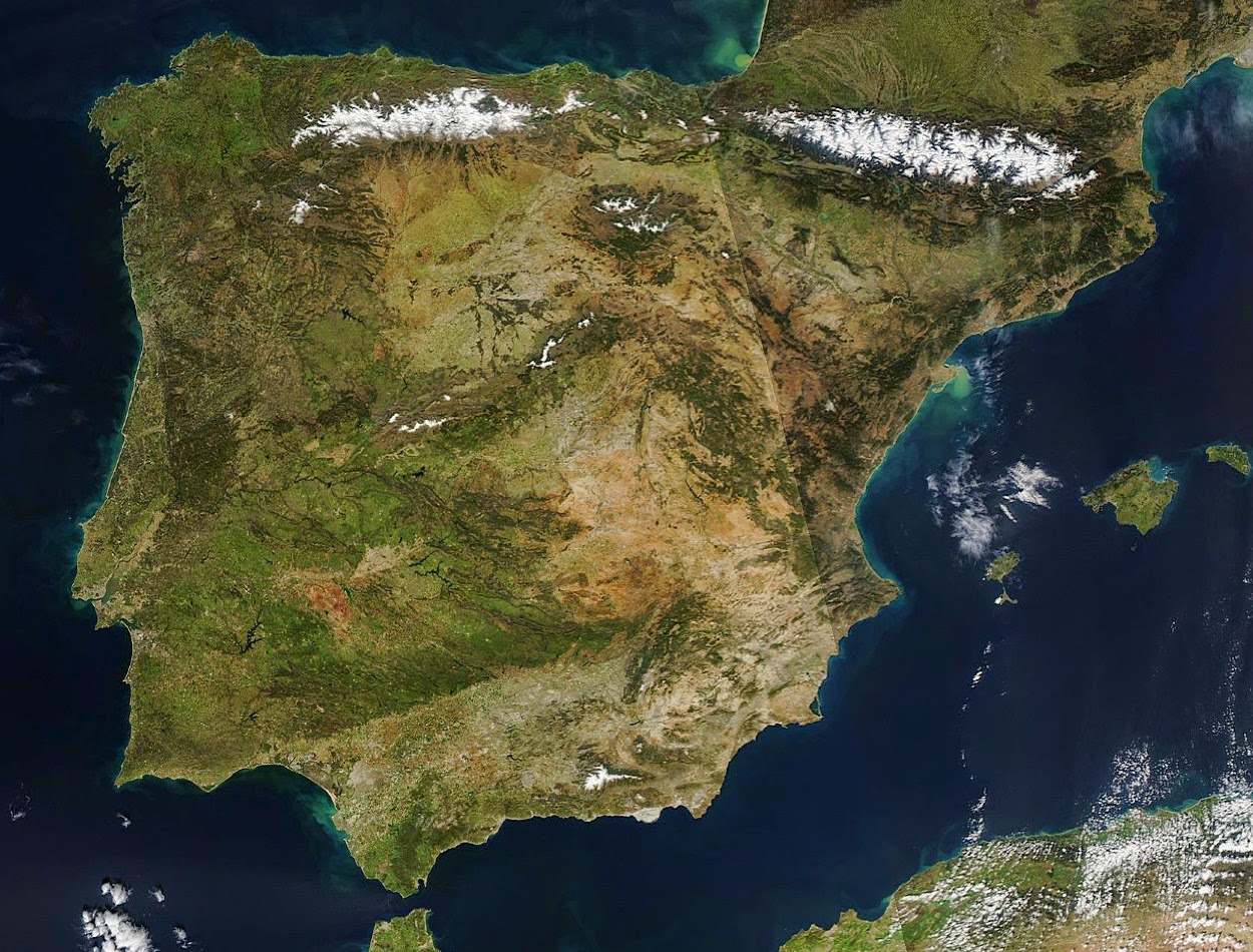 Contrastes y afinidades climáticas entre el noreste y suroeste de la Península Ibérica: Cataluña-Andalucía atlántica